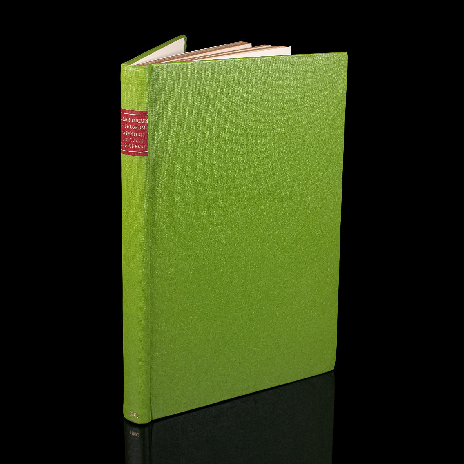 Large Antique Reference Book, Parliamentary Record, Latin Language, Georgian (1 of 12) Large Antique Reference Book, Parliamentary Record, Latin Language, Georgian (1 of 12)