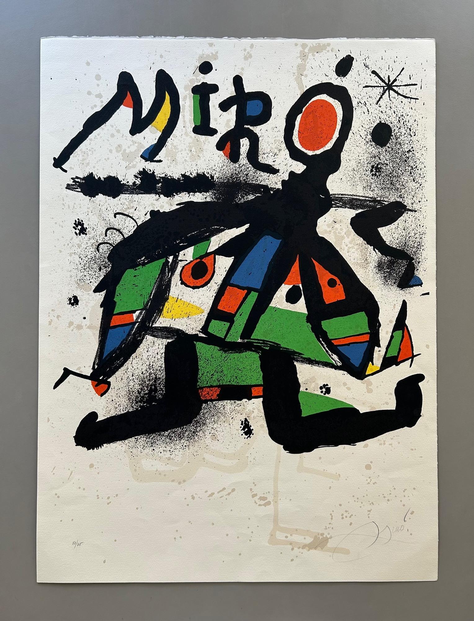 Joan Miro Signed Lithograph (1 of 5)