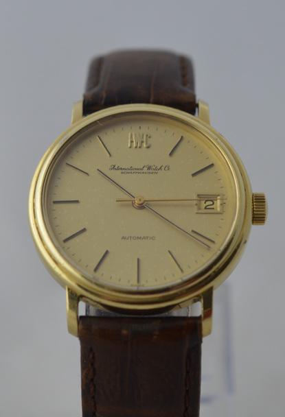 1974/5 IWC Gents Wristwatch 18K Gold Automatic (1 of 8) 1974/5 IWC Gents Wristwatch 18K Gold Automatic (1 of 8)