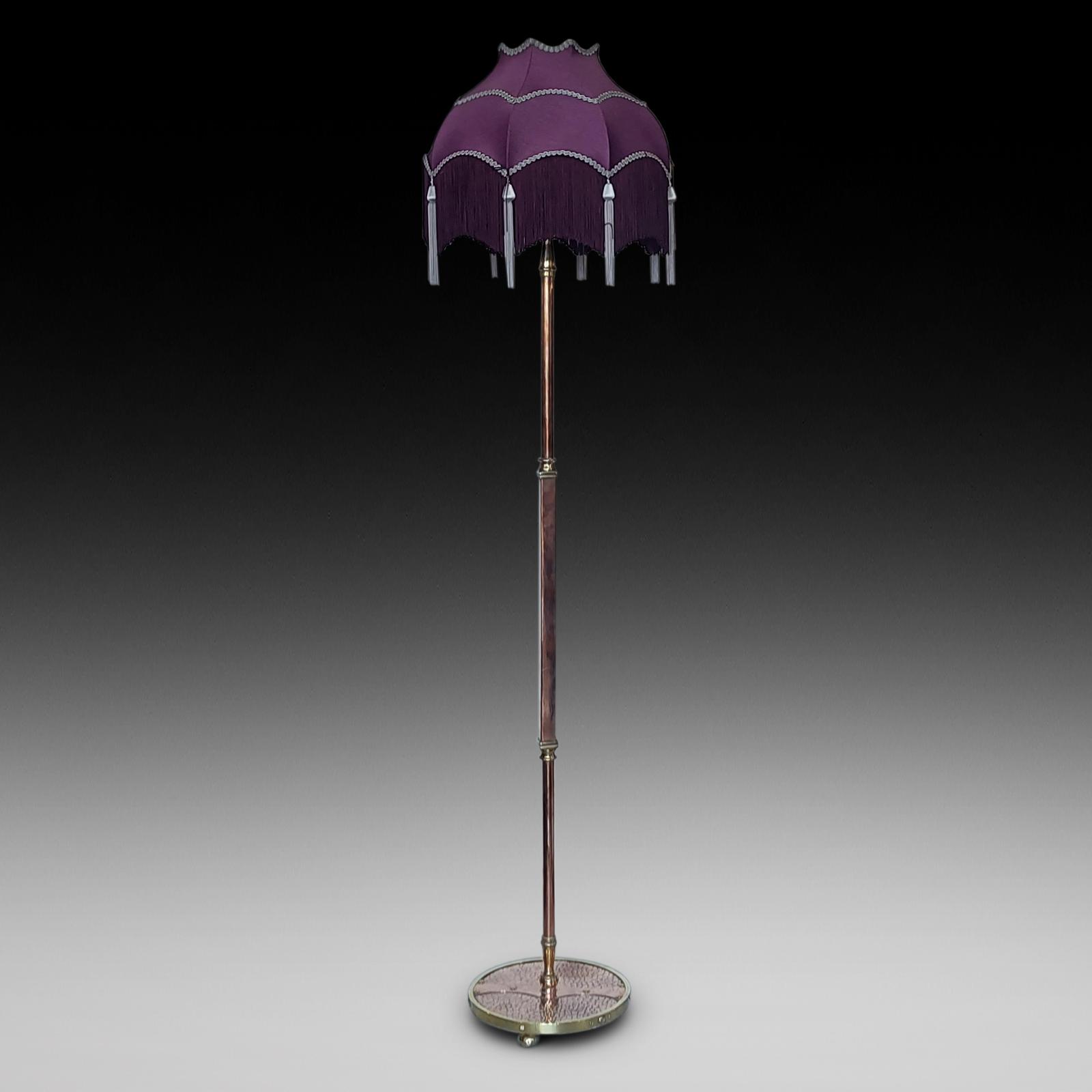 Arts and Crafts Beaten Copper and Brass Standard Lamp (1 of 7) Arts and Crafts Beaten Copper and Brass Standard Lamp (1 of 7)