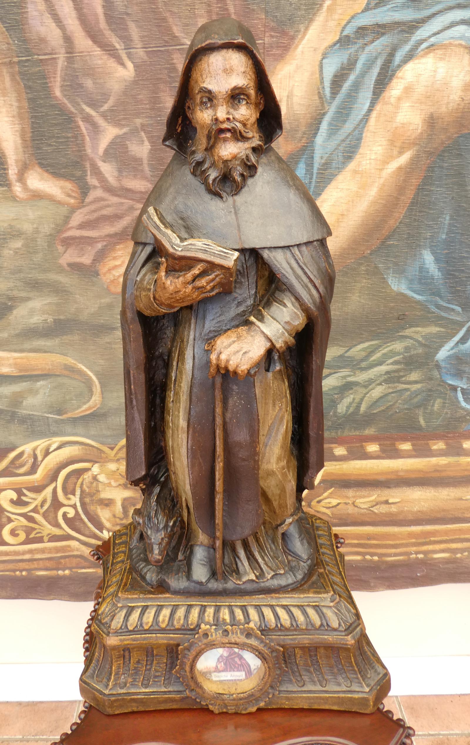 Saint Antonio Wood Italian Height 25 Inch 1830 (1 of 23) Saint Antonio Wood Italian Height 25 Inch 1830 (1 of 23)