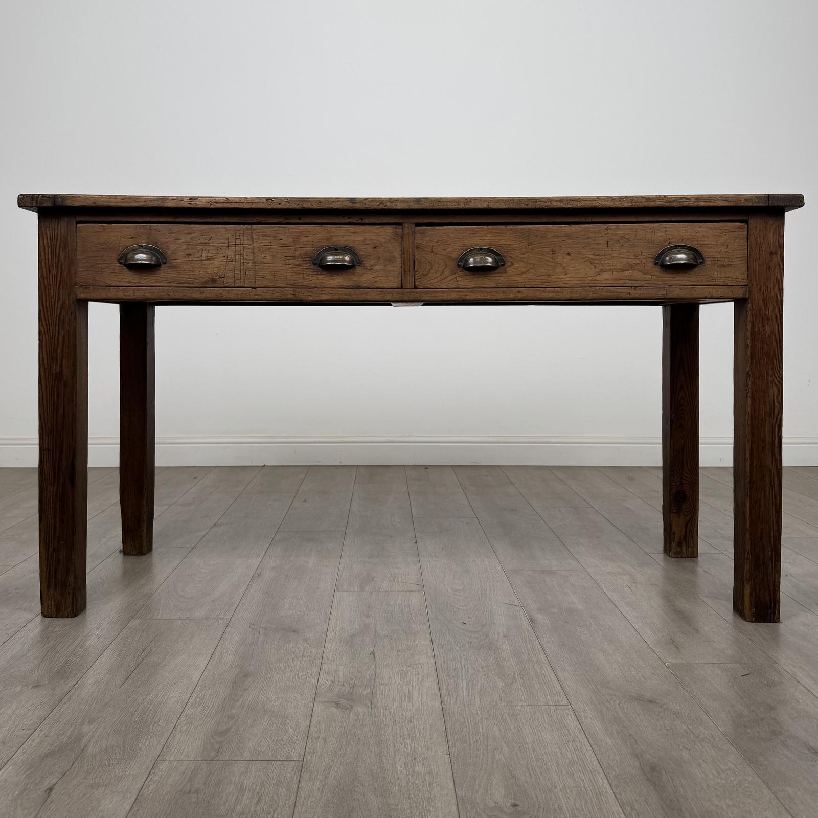 Antique 19th Century Victorian Rustic Pine Writing Table (1 of 11) Antique 19th Century Victorian Rustic Pine Writing Table (1 of 11)
