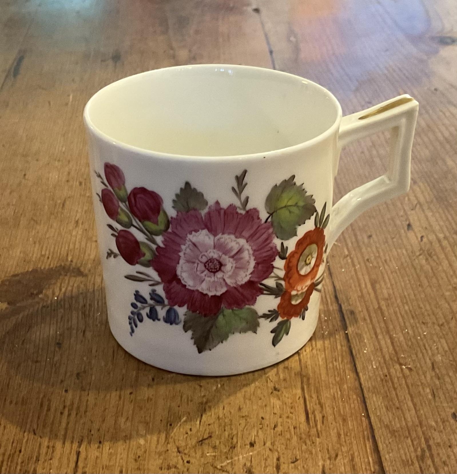 Early 19th Century Derby Porcelain Coffee Can (1 of 3) Early 19th Century Derby Porcelain Coffee Can (1 of 3)