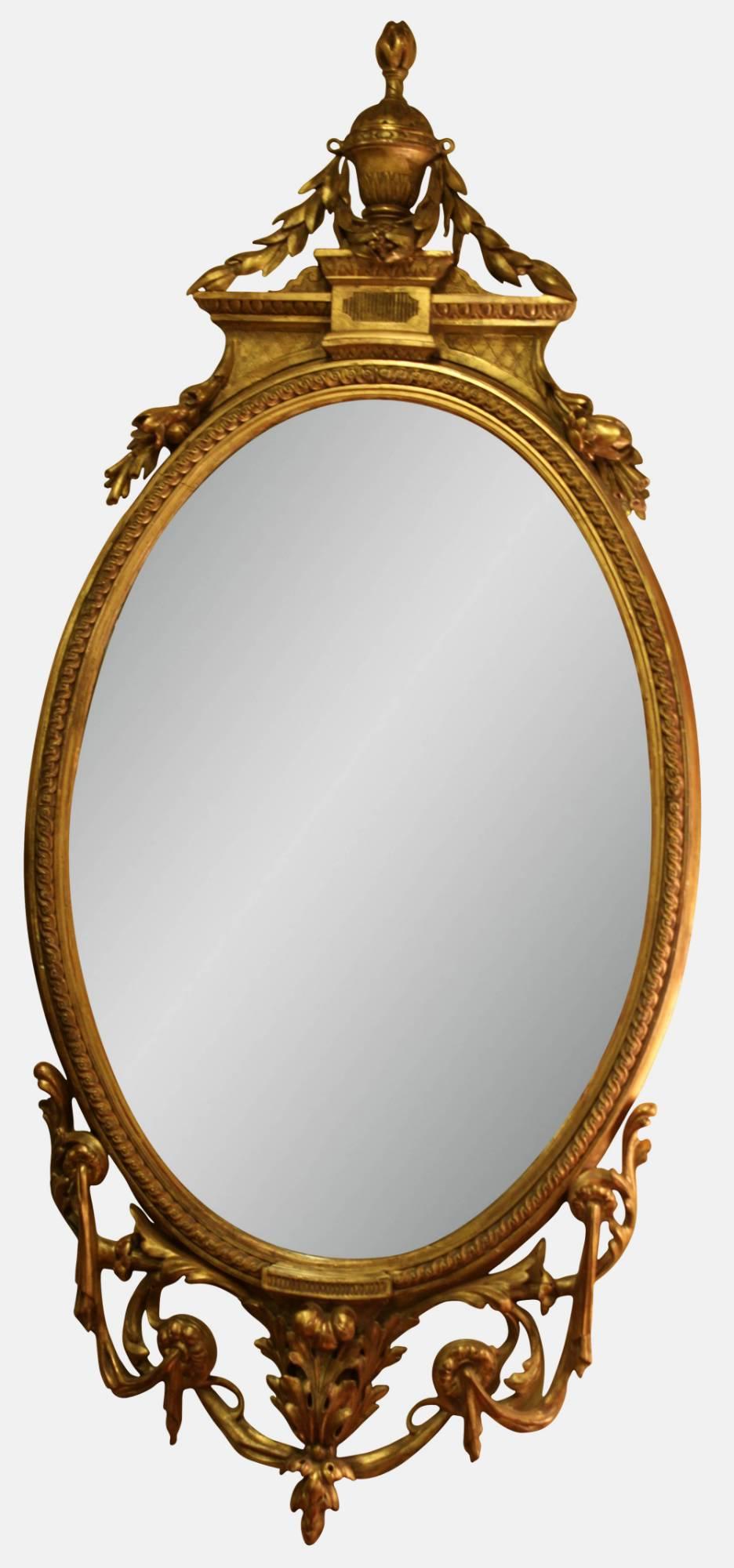 Carved Giltwood Mirror (1 of 1) Carved Giltwood Mirror (1 of 1)