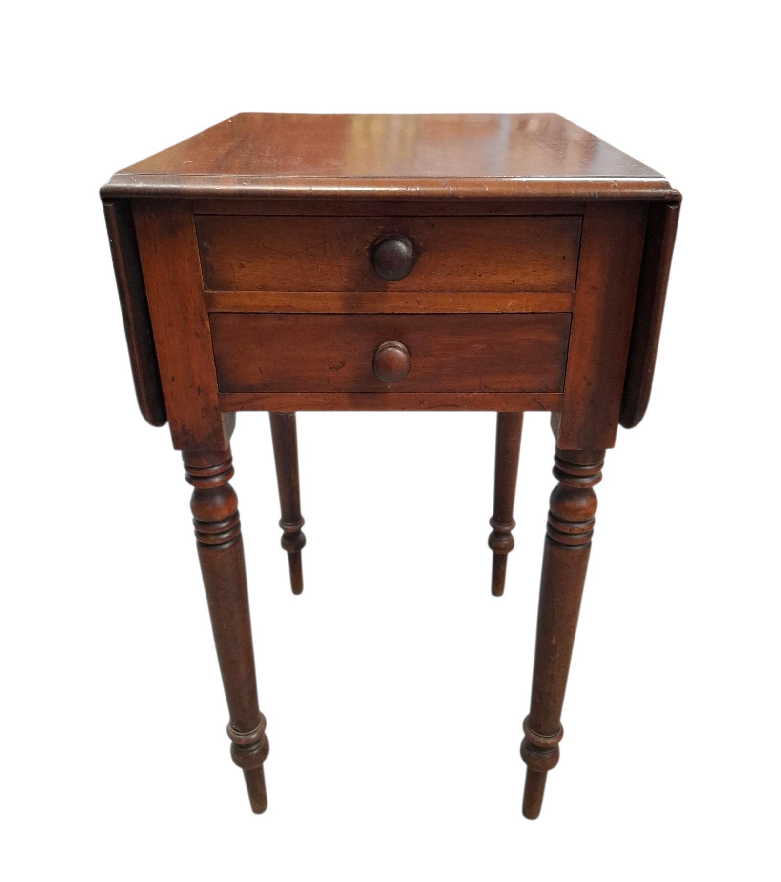 Victorian Mahogany Work Table (1 of 2)