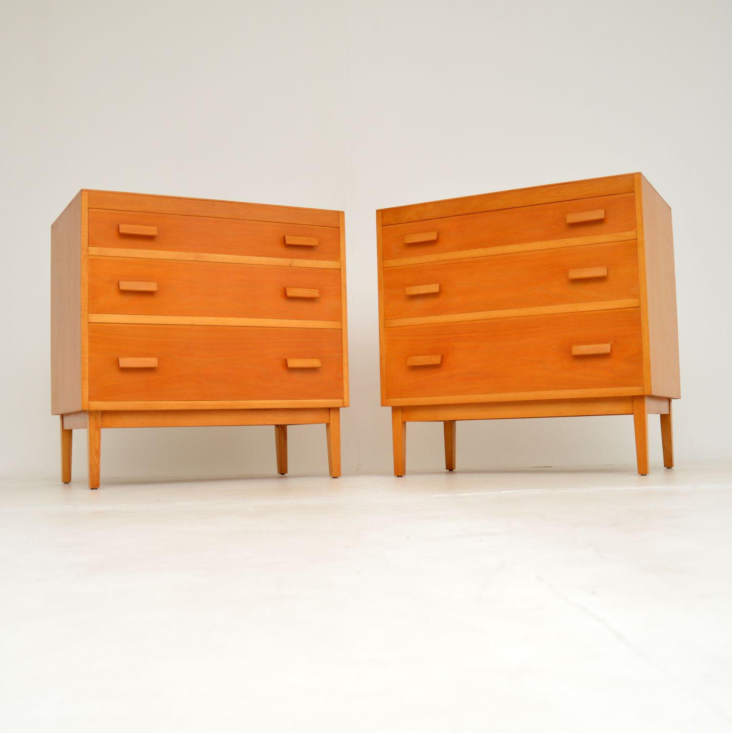 Pair of Vintage Satinwood Chest of Drawers (1 of 11) Pair of Vintage Satinwood Chest of Drawers (1 of 11)