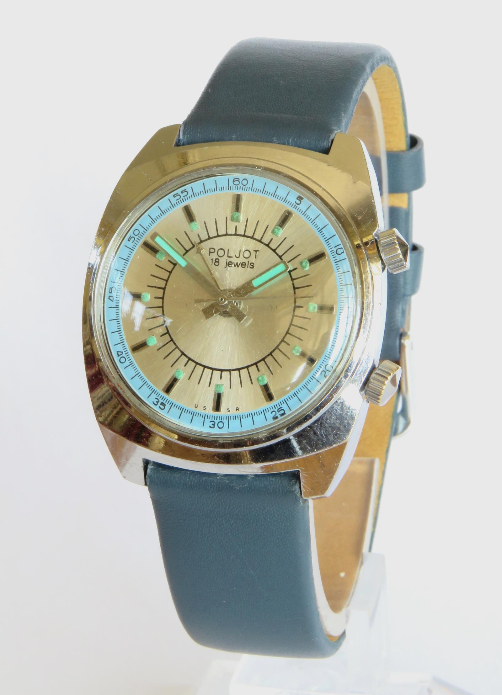 Watch: Gents 1970s Poljot Alarm Watch (1 of 5)