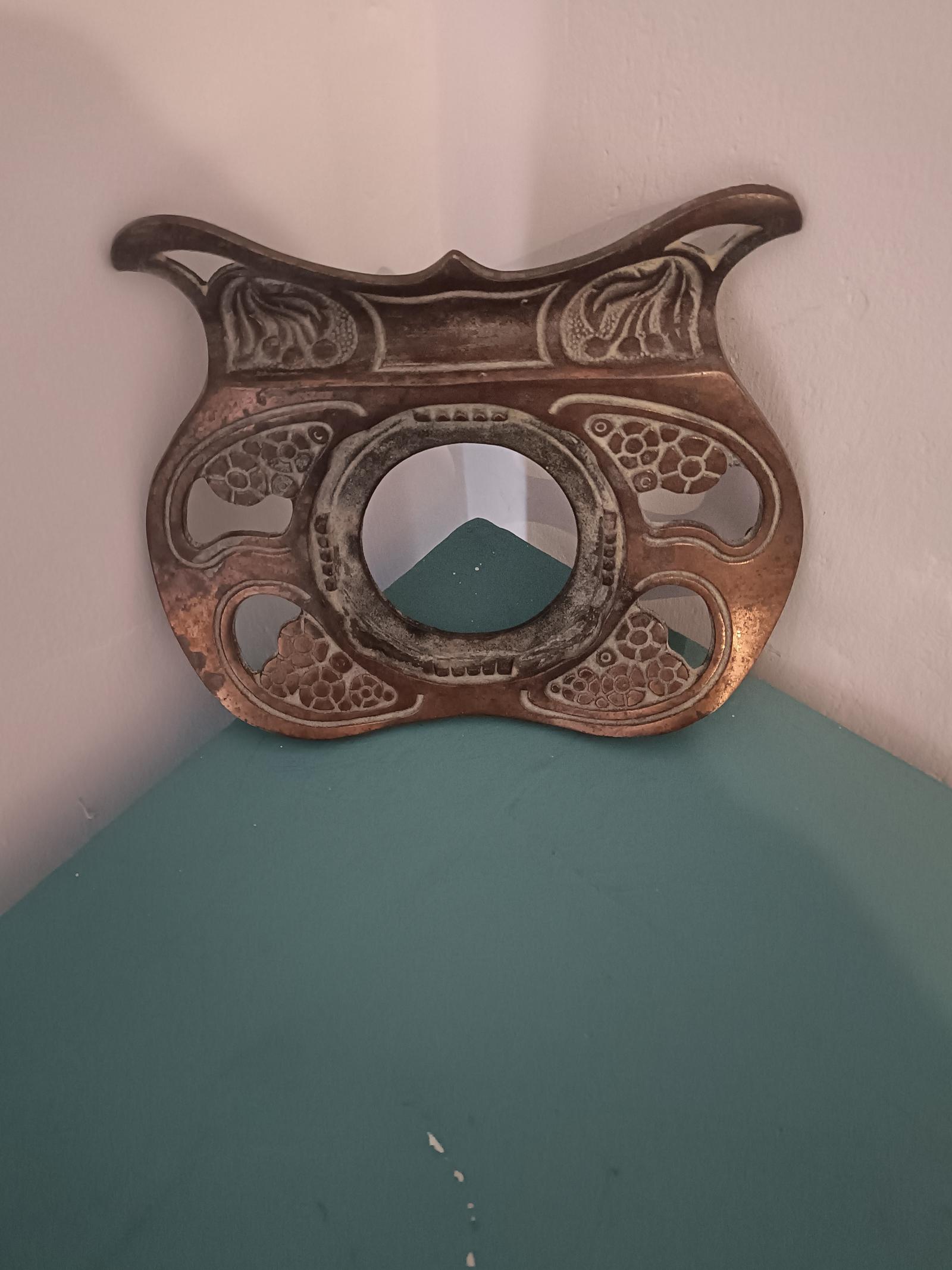 Art Nouveau Copper Inkwell (1 of 4) Art Nouveau Copper Inkwell (1 of 4)
