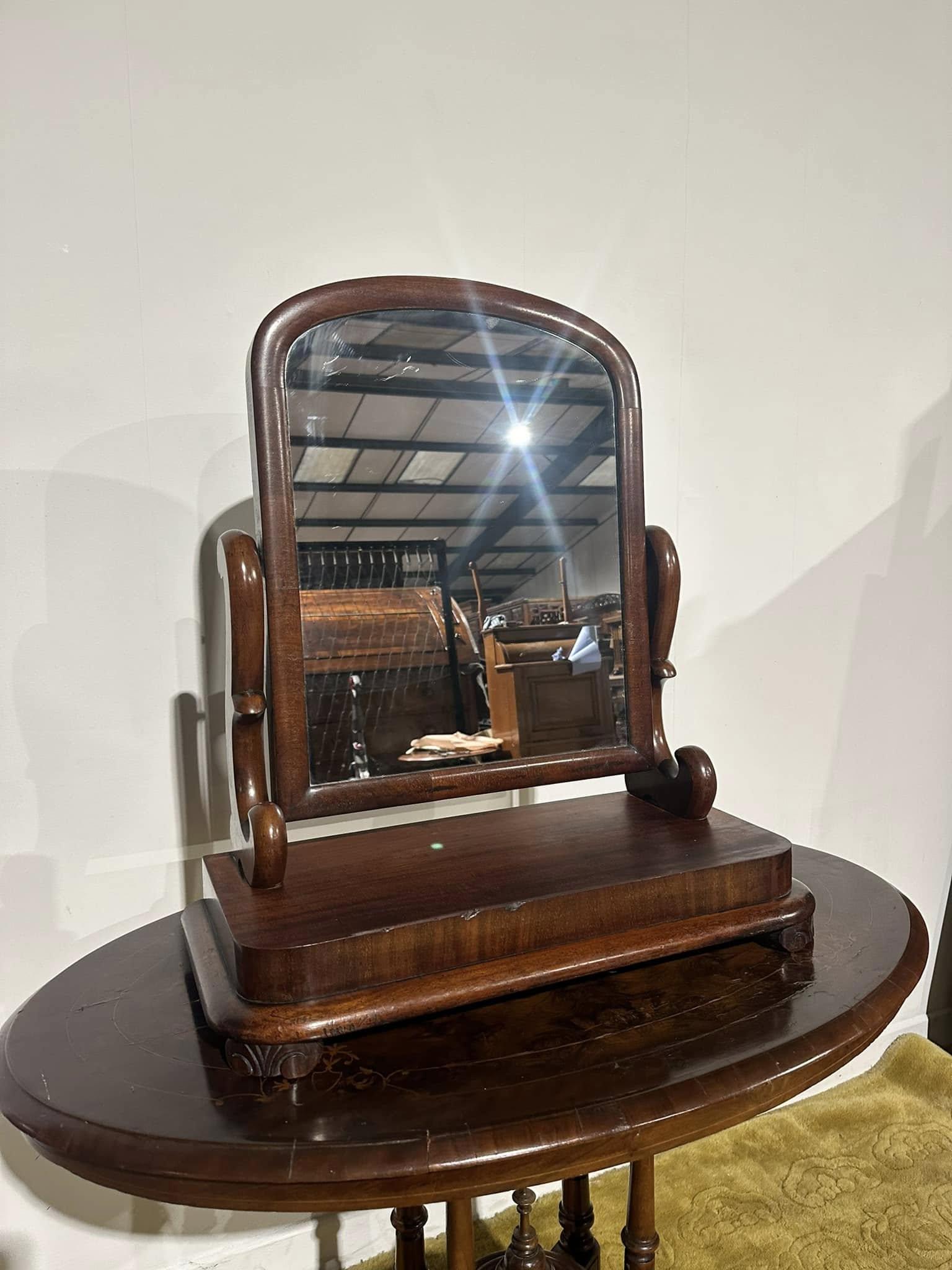 Victorian Mahogany Dressing Table Mirror (1 of 12)