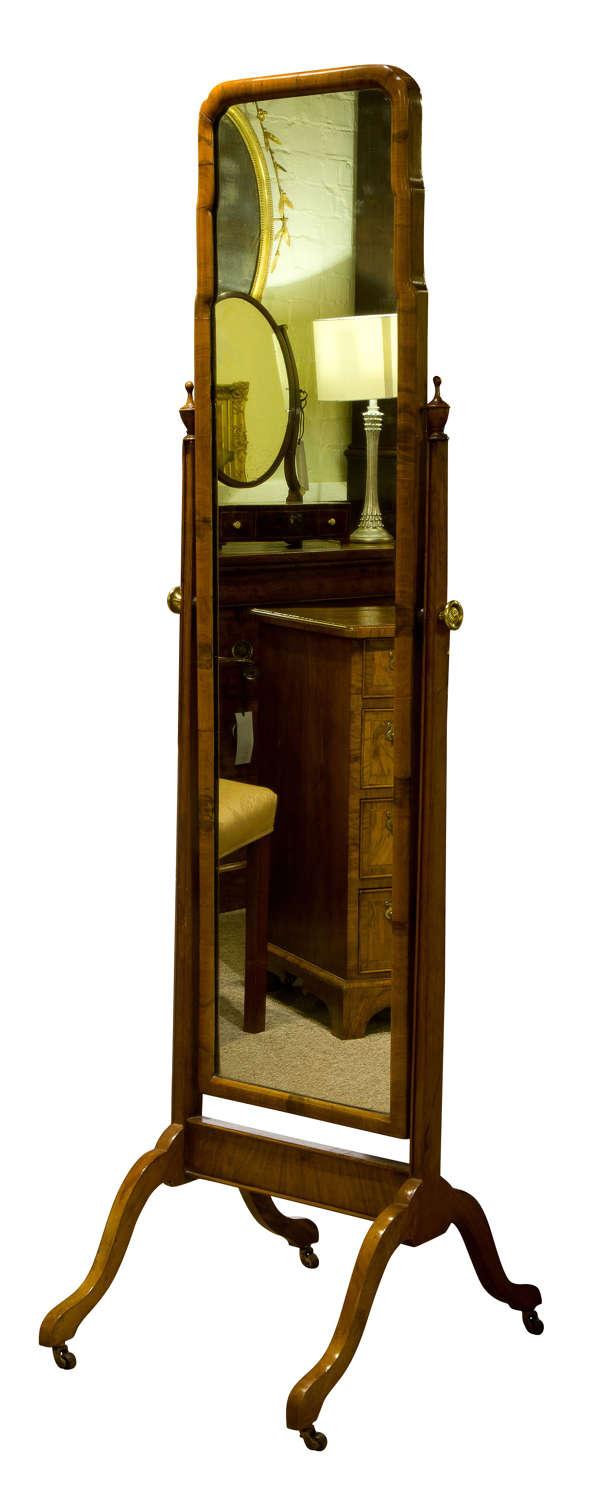 Walnut Cheval Mirror c.1930 (1 of 7) Walnut Cheval Mirror c.1930 (1 of 7)