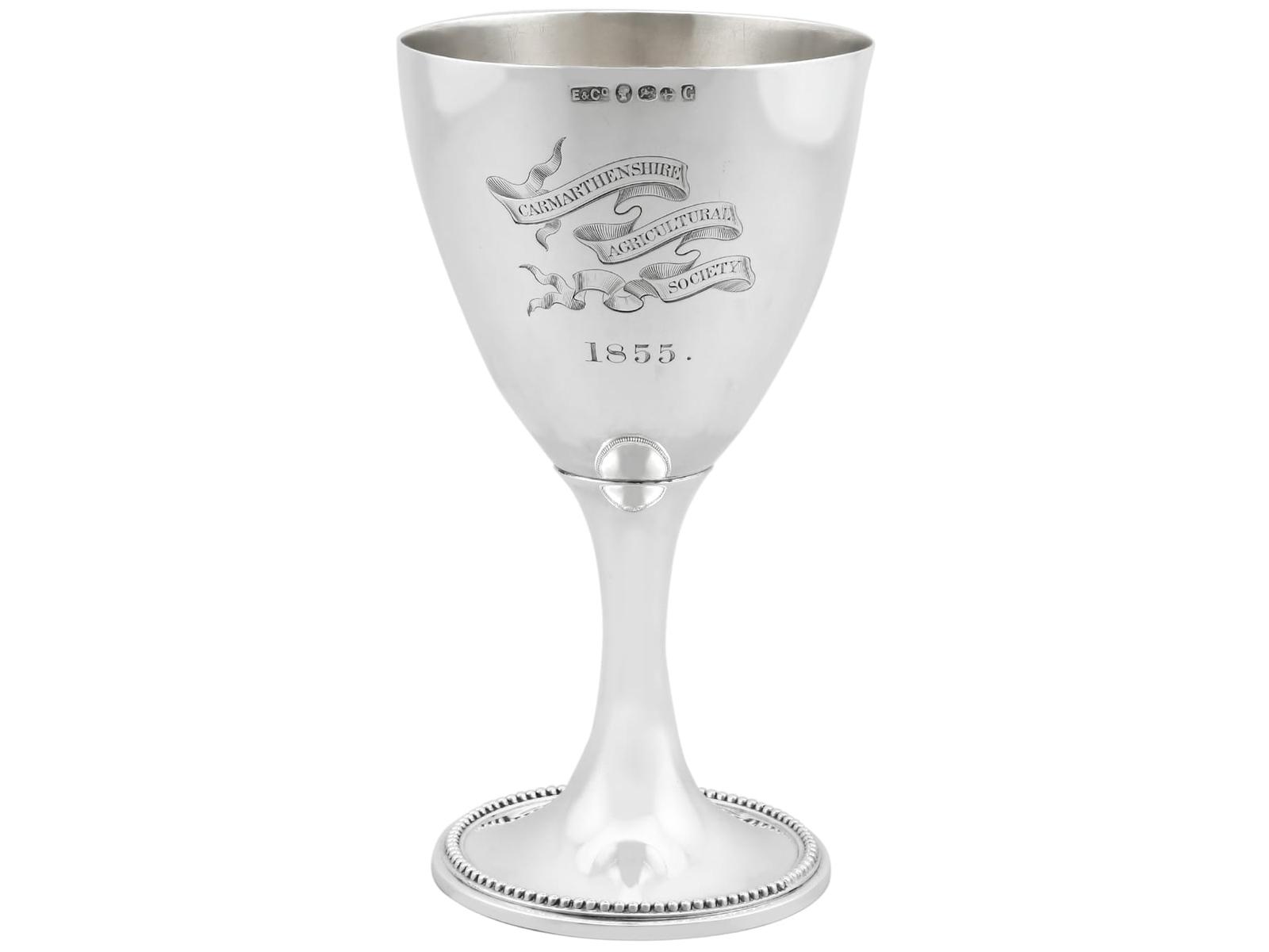 Antique Victorian Sterling Silver Goblet (1 of 11)