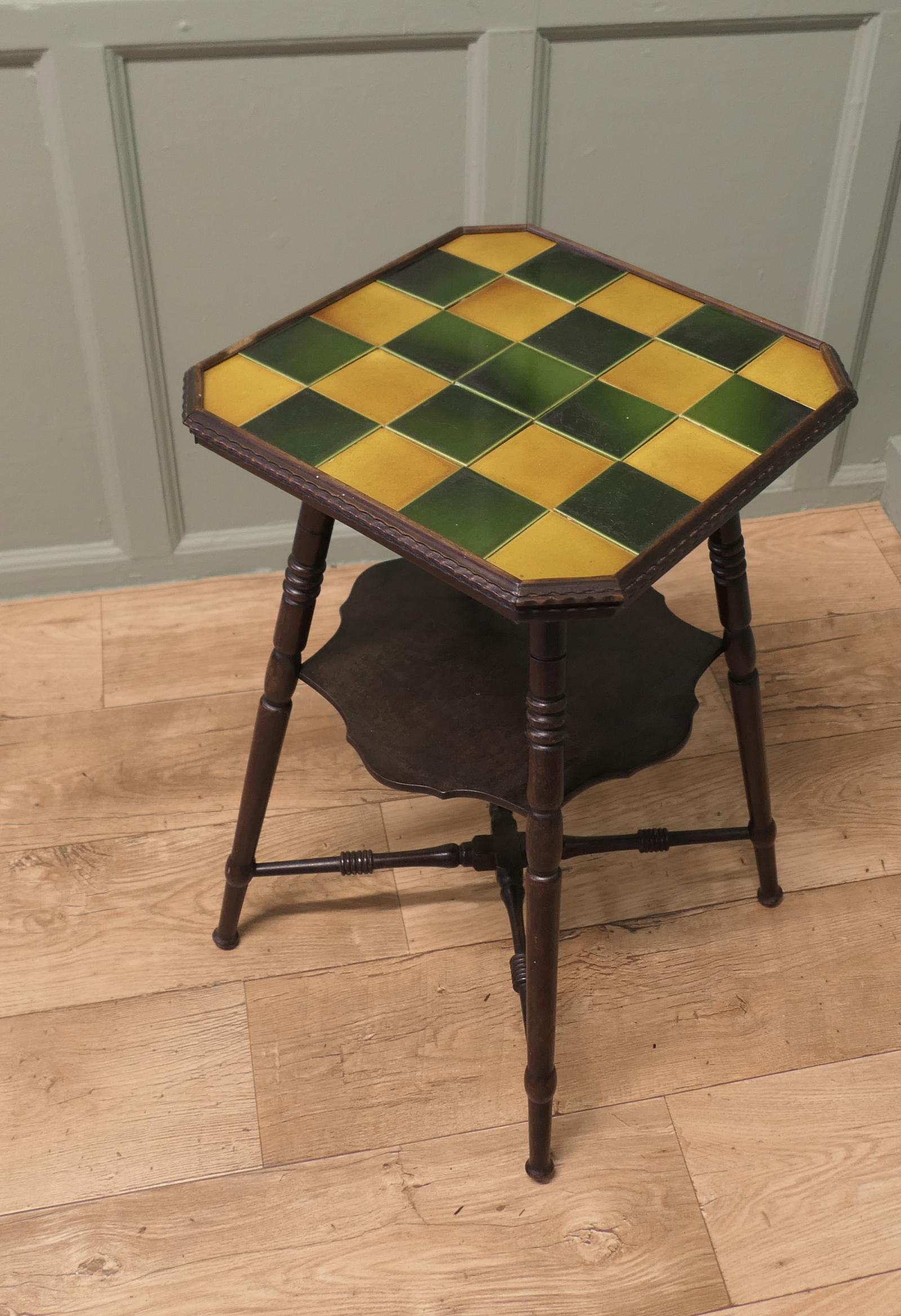 Shapland & Petter Arts & Crafts Tiled Top Table (1 of 6) Shapland & Petter Arts & Crafts Tiled Top Table (1 of 6)
