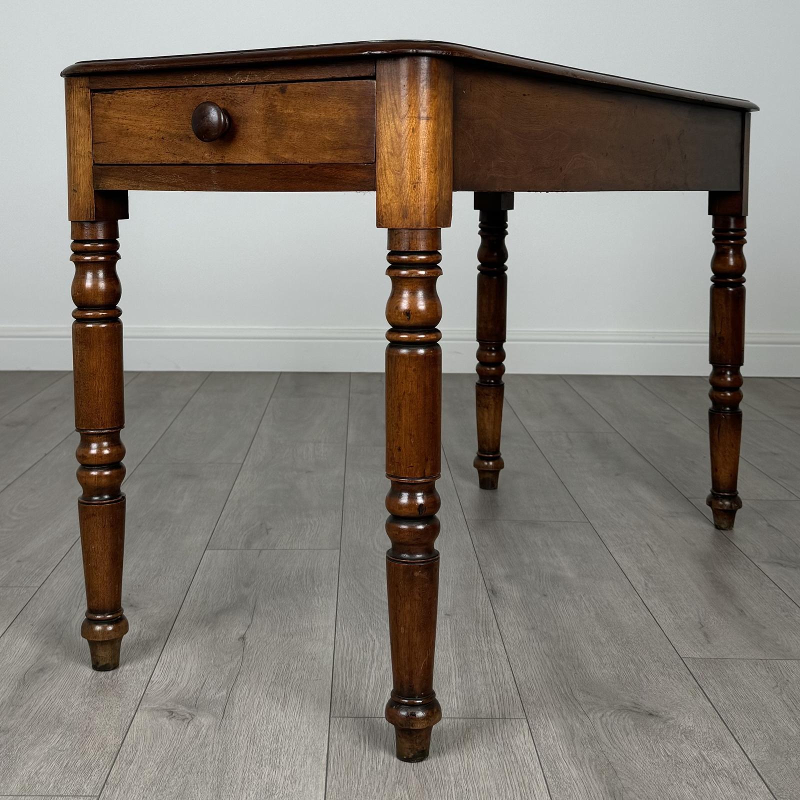 Antique 19th Century Single Drawer Side Table In Mahogany (1 of 11)
