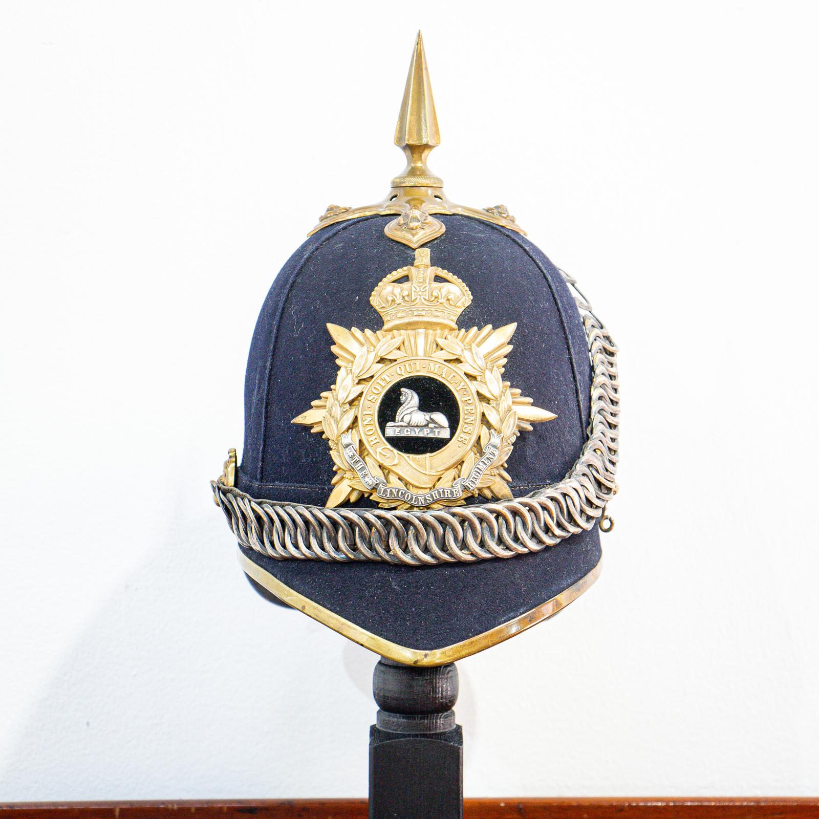 Lincolnshire Regiment Officers Home Pattern Helmet (1 of 7) Lincolnshire Regiment Officers Home Pattern Helmet (1 of 7)