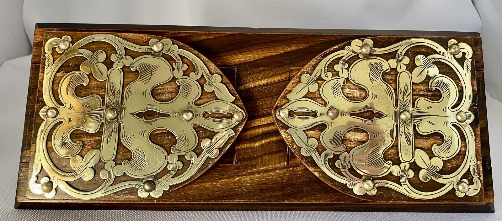 Brass Mounted Book Slide c.1900 (1 of 10)