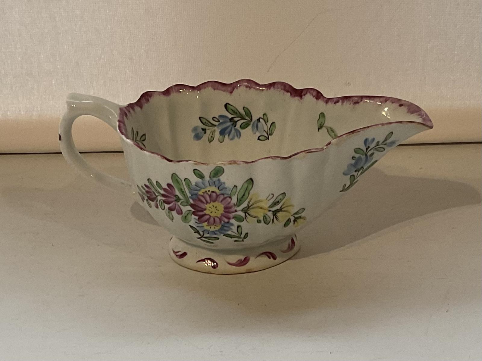 An 18c Bow Cream Jug (1 of 7) An 18c Bow Cream Jug (1 of 7)