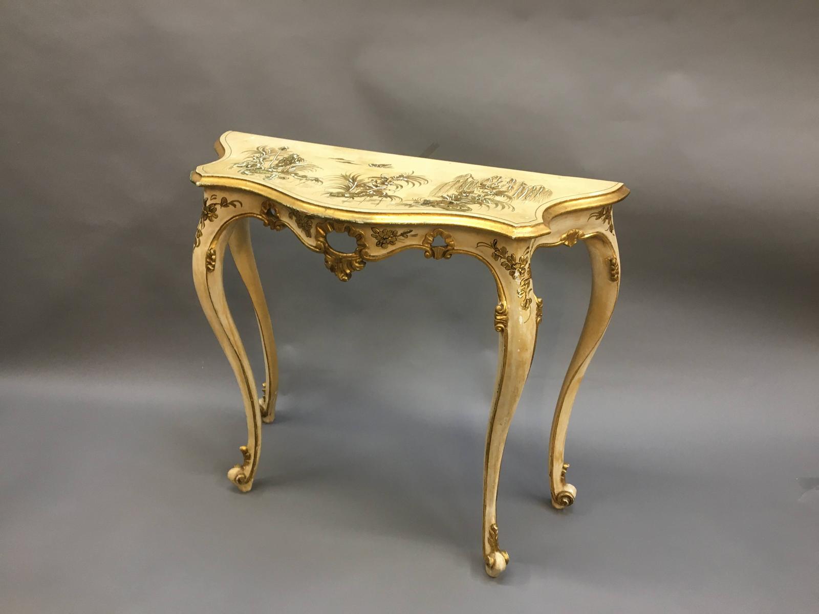 Italianate Lacquered Console Table (1 of 10) Italianate Lacquered Console Table (1 of 10)