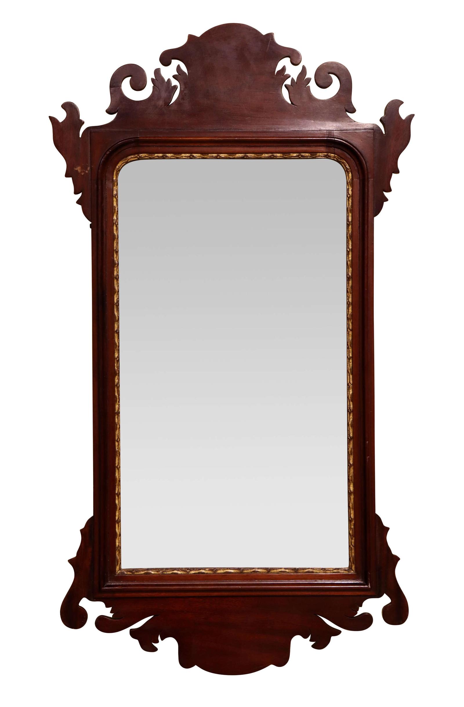 Victorian Chippendale Style Mahogany Fretwork Wall Mirror, Circa 1880 (1 of 4) Victorian Chippendale Style Mahogany Fretwork Wall Mirror, Circa 1880 (1 of 4)
