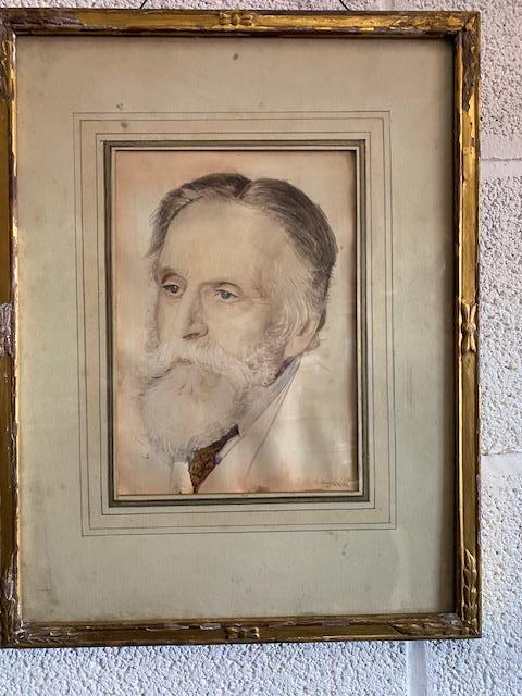 Watercolour by Henry A Payne (1868-1940) (1 of 4)