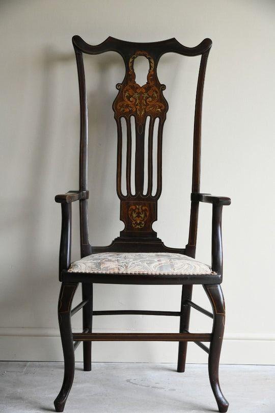 Edwardian High Back Chair (1 of 11)