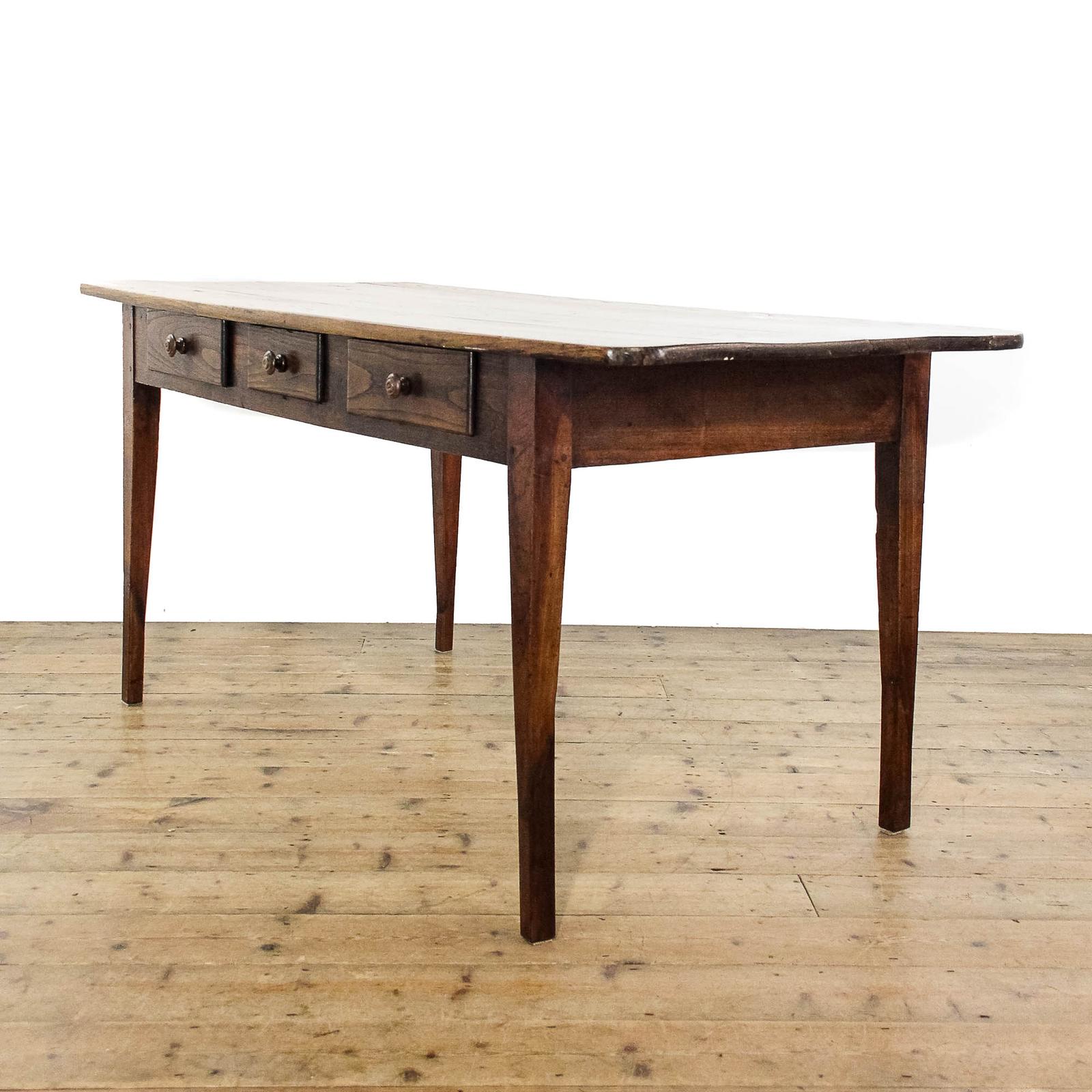 Antique 19th Century Elm Farmhouse Table (1 of 10) Antique 19th Century Elm Farmhouse Table (1 of 10)