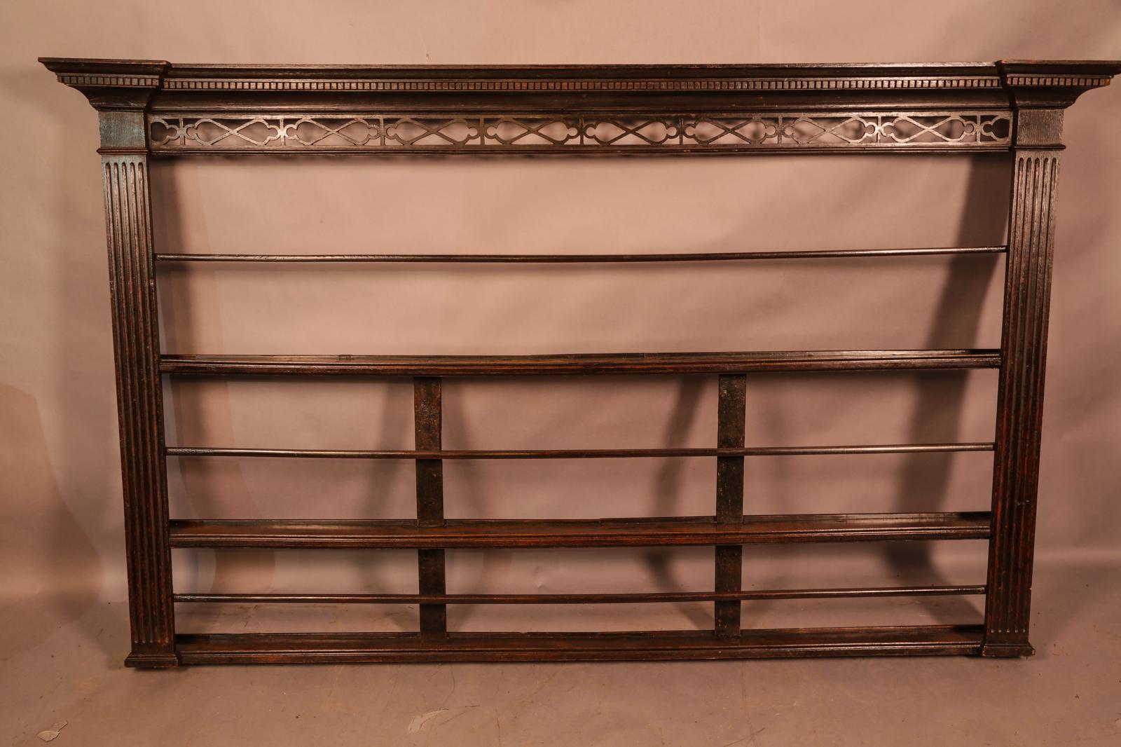 A Large Georgian Oak Plate Rack (1 of 6) A Large Georgian Oak Plate Rack (1 of 6)