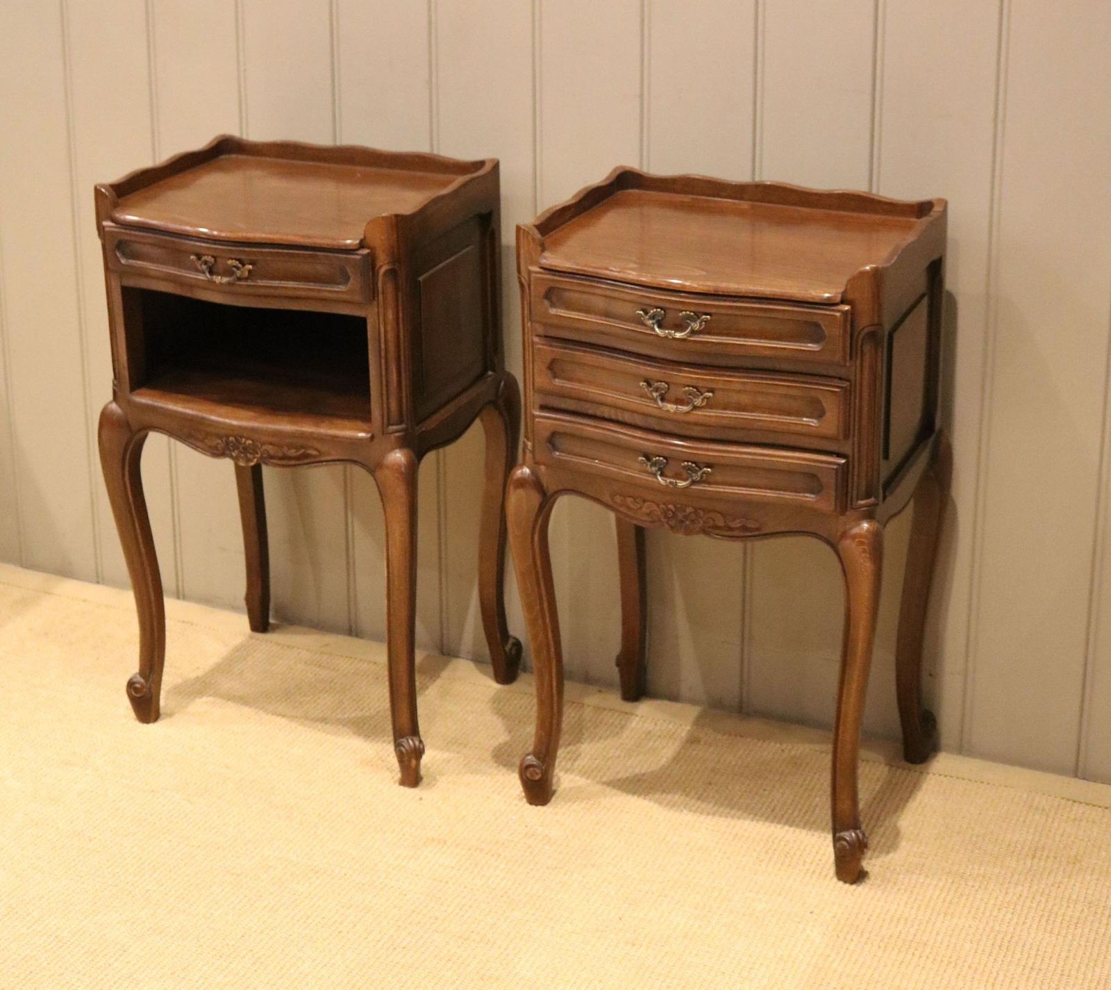 Pair Of French Cherrywood Bedside Cabinets (1 of 9) Pair Of French Cherrywood Bedside Cabinets (1 of 9)