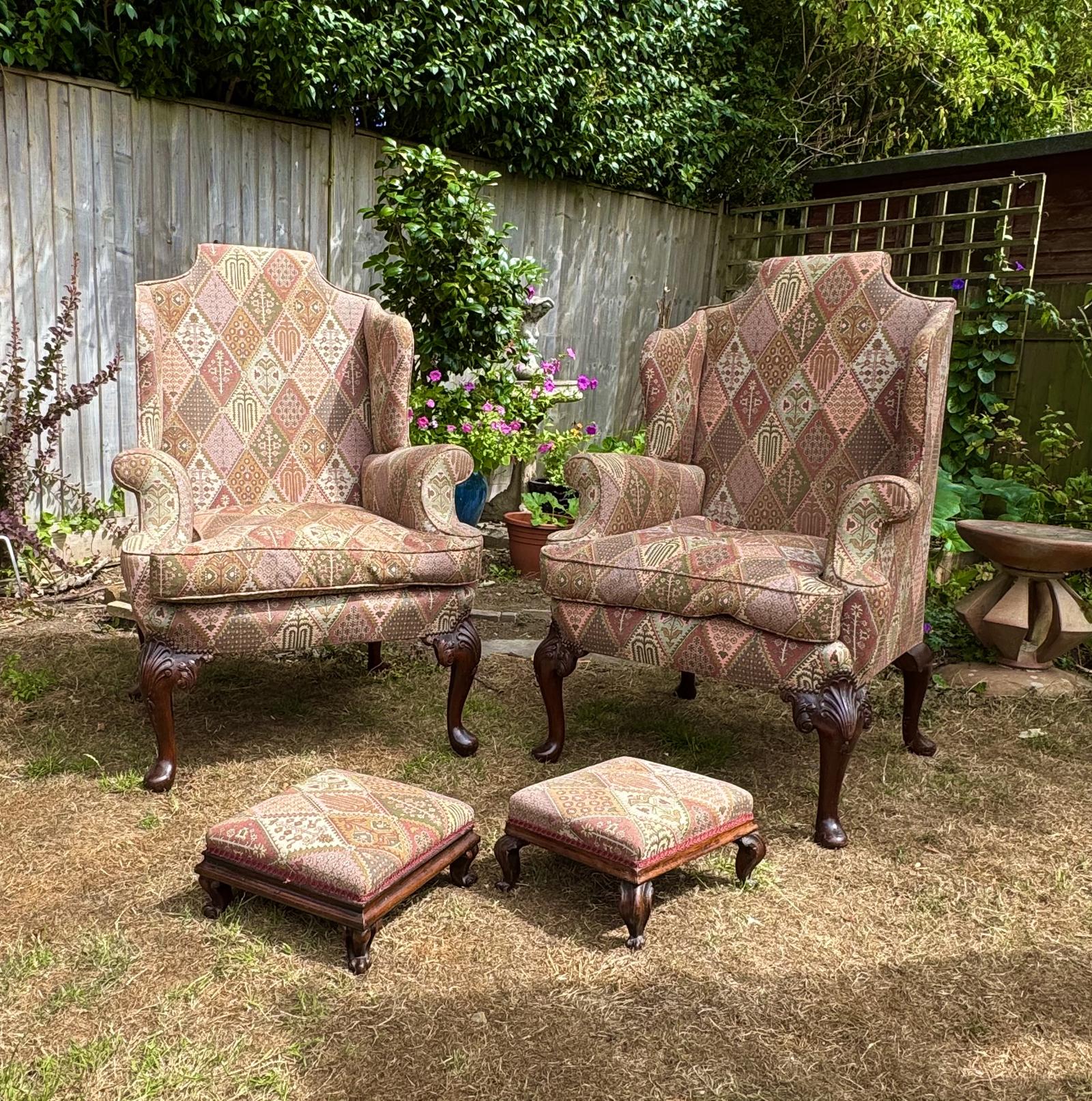 Georgian Style Armchairs (1 of 7) Georgian Style Armchairs (1 of 7)