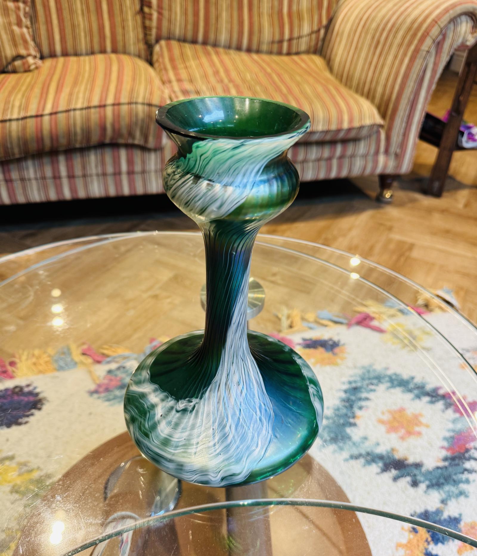 Art Nouveau Loetz Style Vase (1 of 12) Art Nouveau Loetz Style Vase (1 of 12)