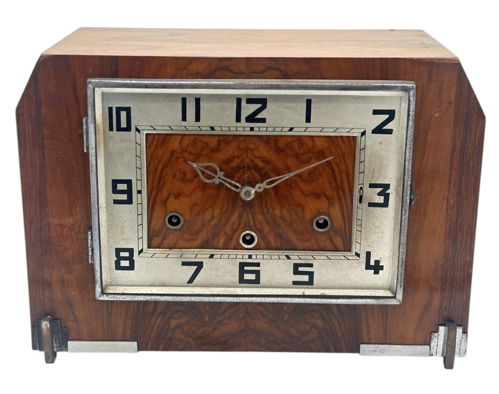 Fantastic Art Deco Musical Mantel Clock –   Ca1940 (1 of 10)