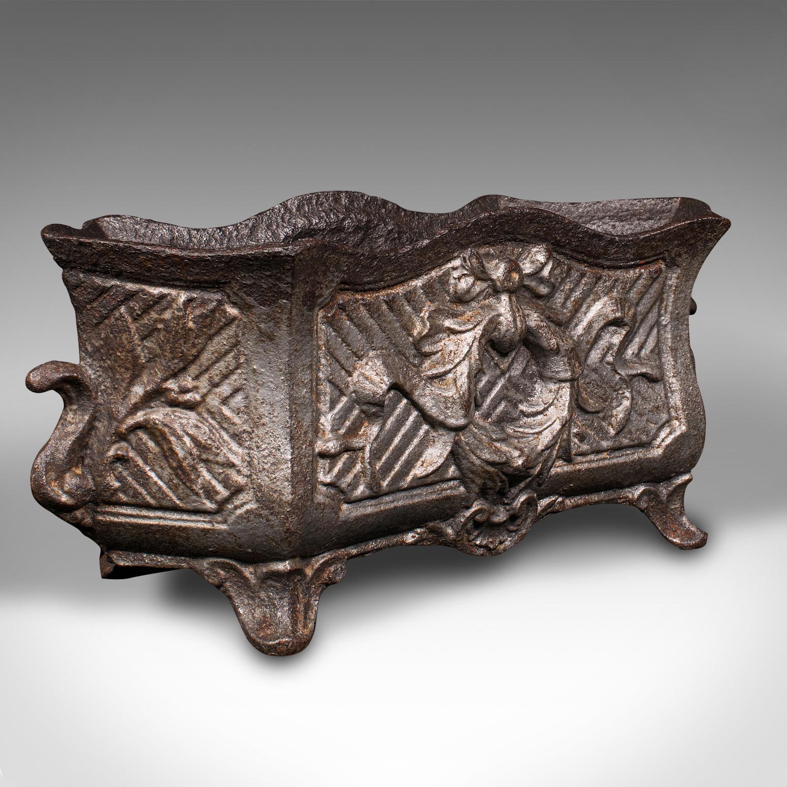 Antique Art Nouveau Planter, French, Windowsill, Outdoor, Jardiniere, Victorian (1 of 10)