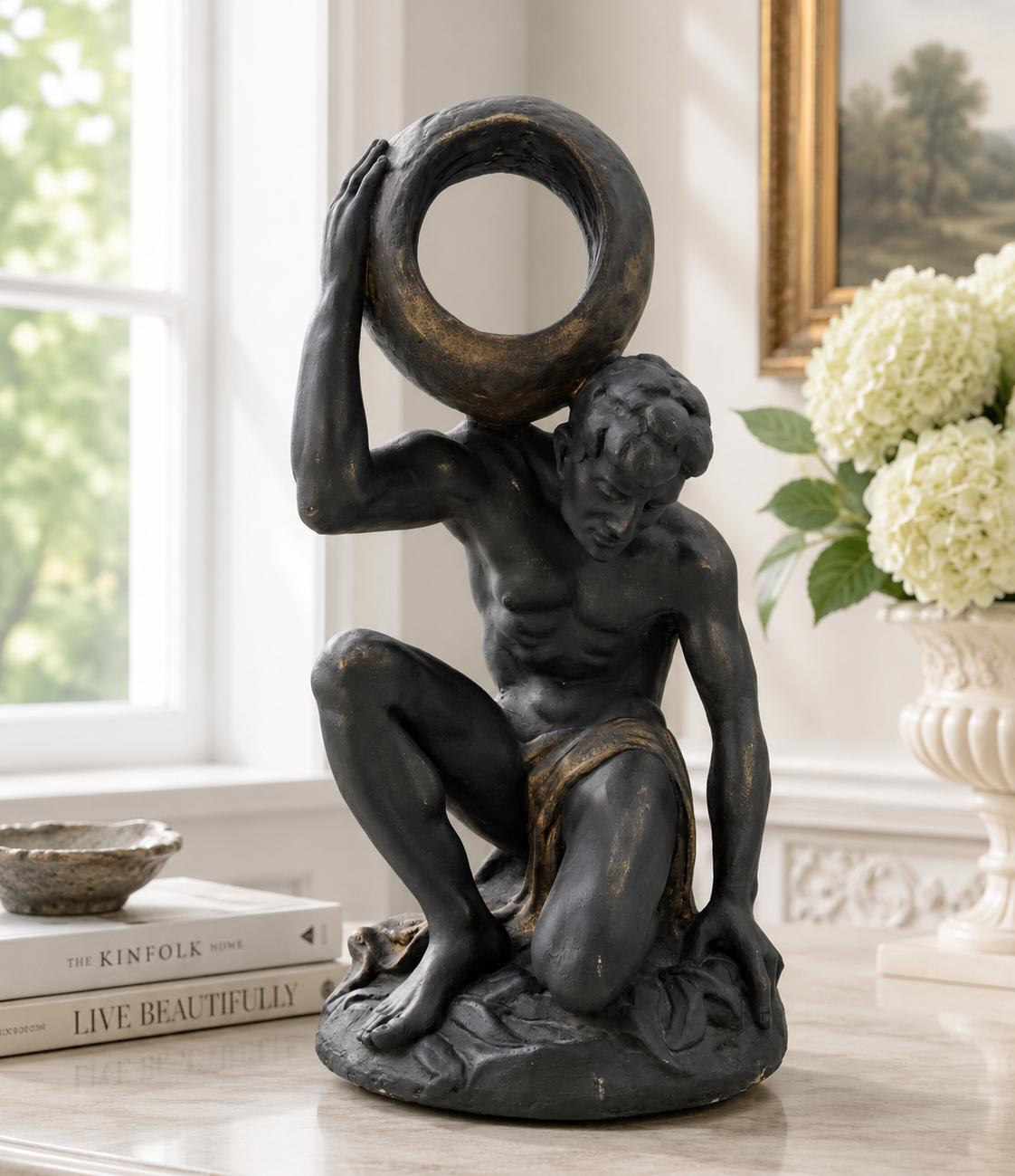 Large Vintage Grand-tour Style Classical Cast Plaster Sculpture 20th Century (1 of 16) Large Vintage Grand-tour Style Classical Cast Plaster Sculpture 20th Century (1 of 16)