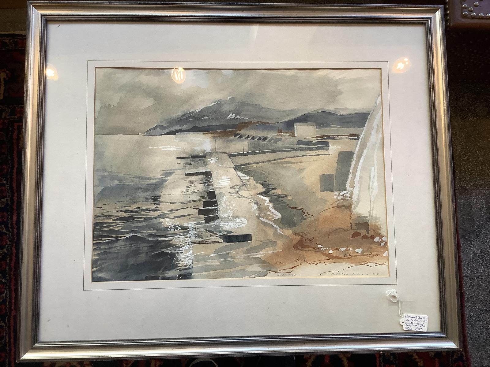Michael Chaplin - Watercolour - High Tide (1 of 5)