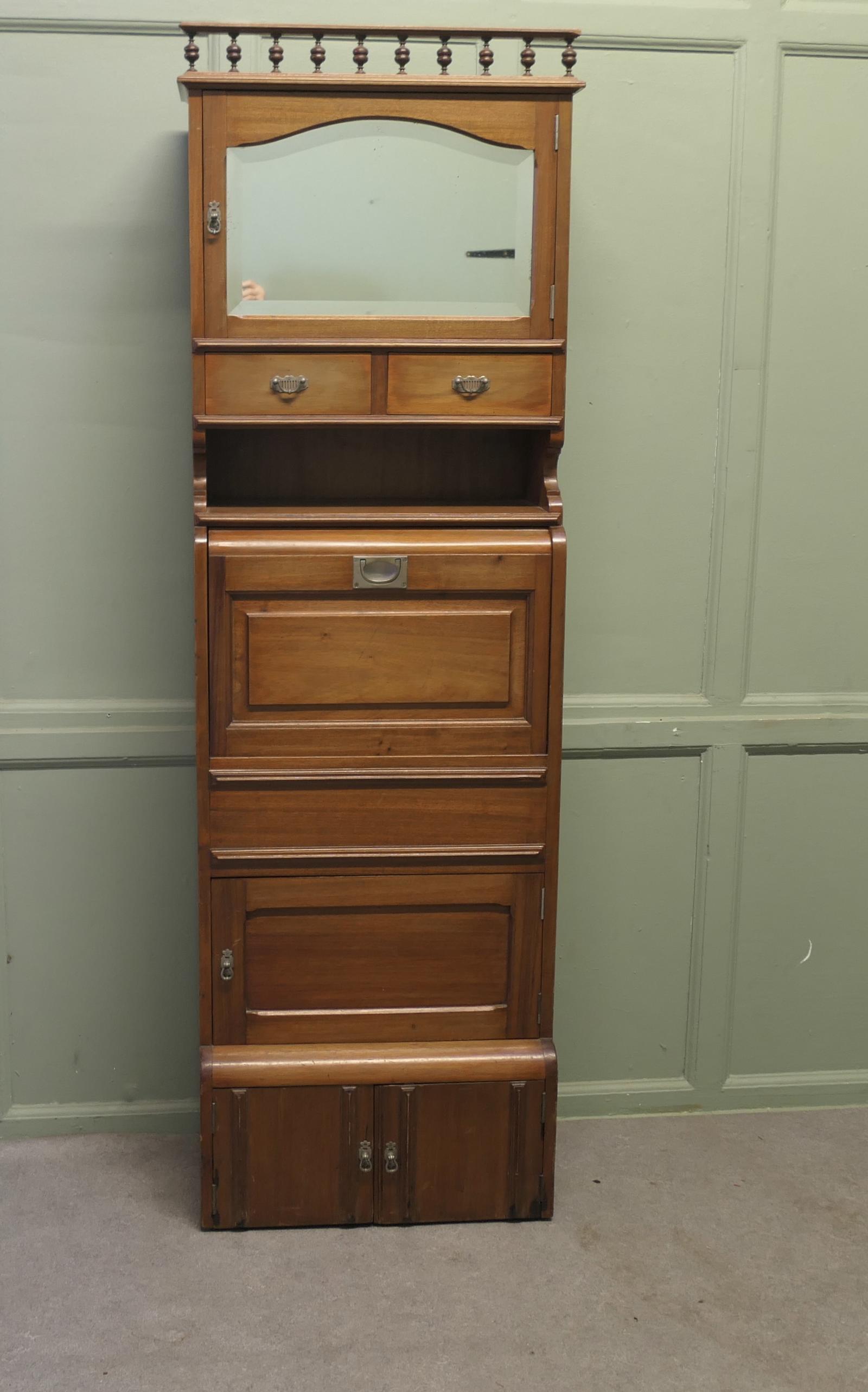 Early French Marine Vanity Cabinet with Sink for a Yacht or Boat (1 of 7) Early French Marine Vanity Cabinet with Sink for a Yacht or Boat (1 of 7)