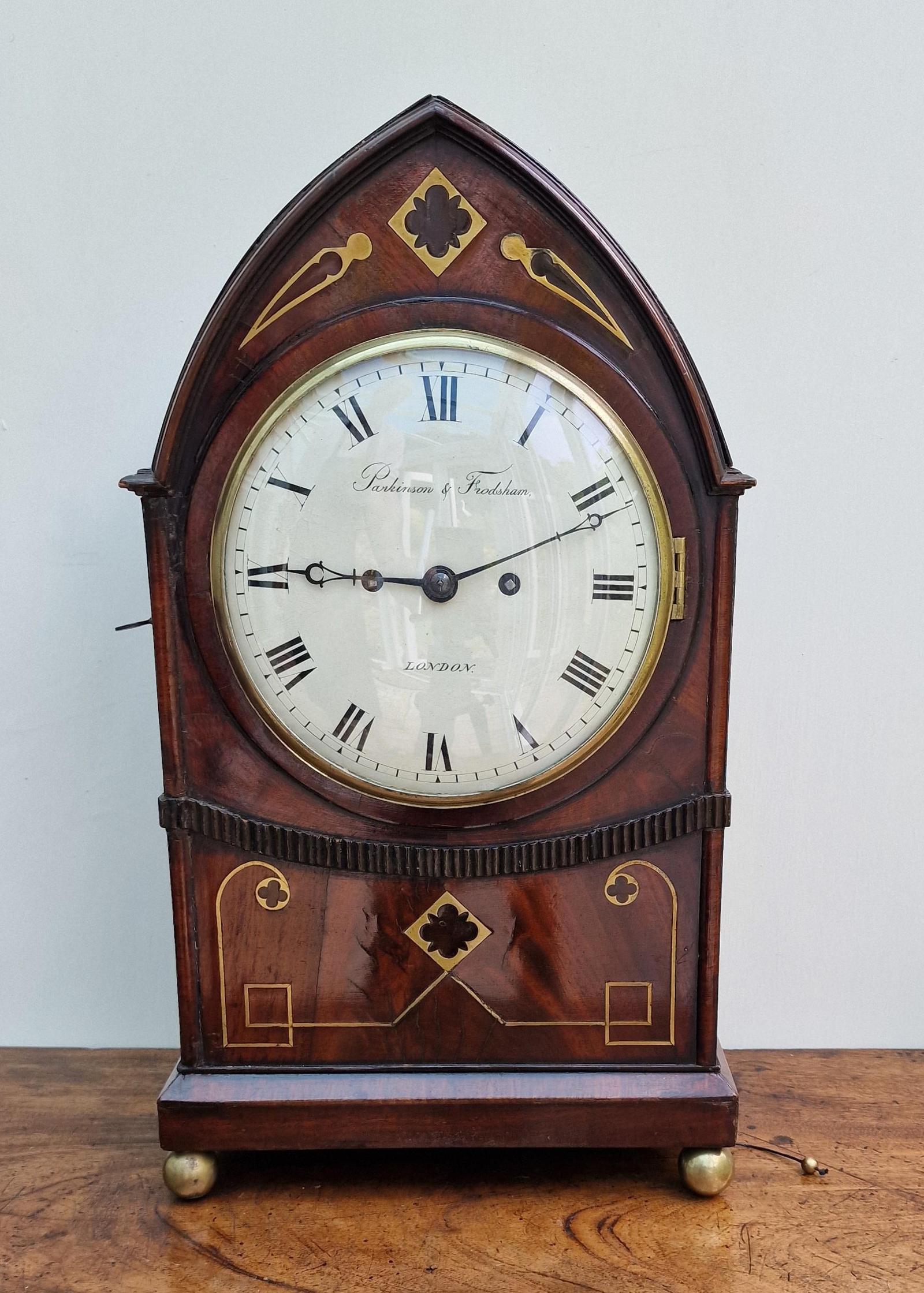Parkinson & Frodsham Georgian Bracket / Table Clock (1 of 7)