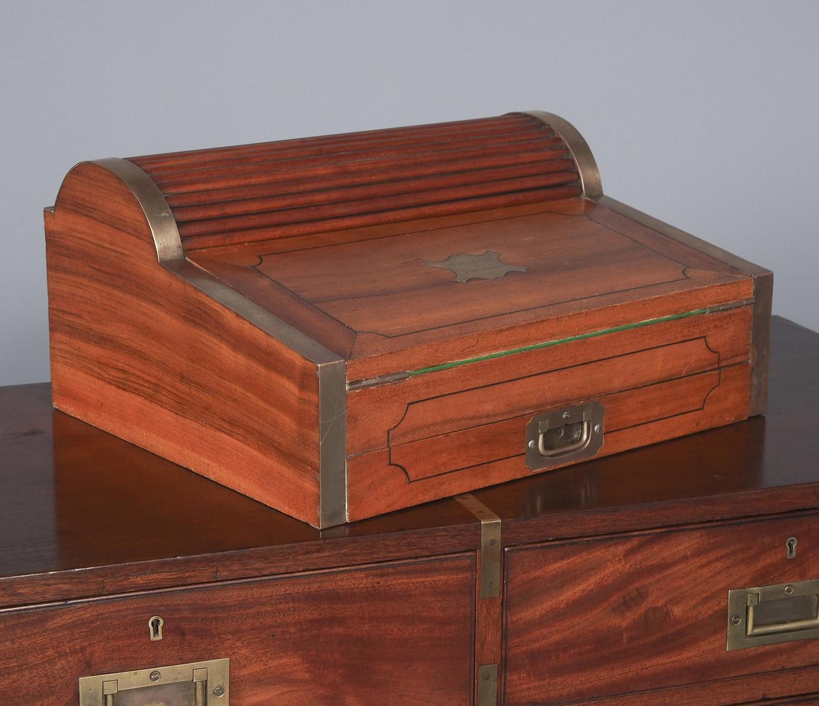 Victorian Colonial Camphorwood Writing Slope (1 of 14)