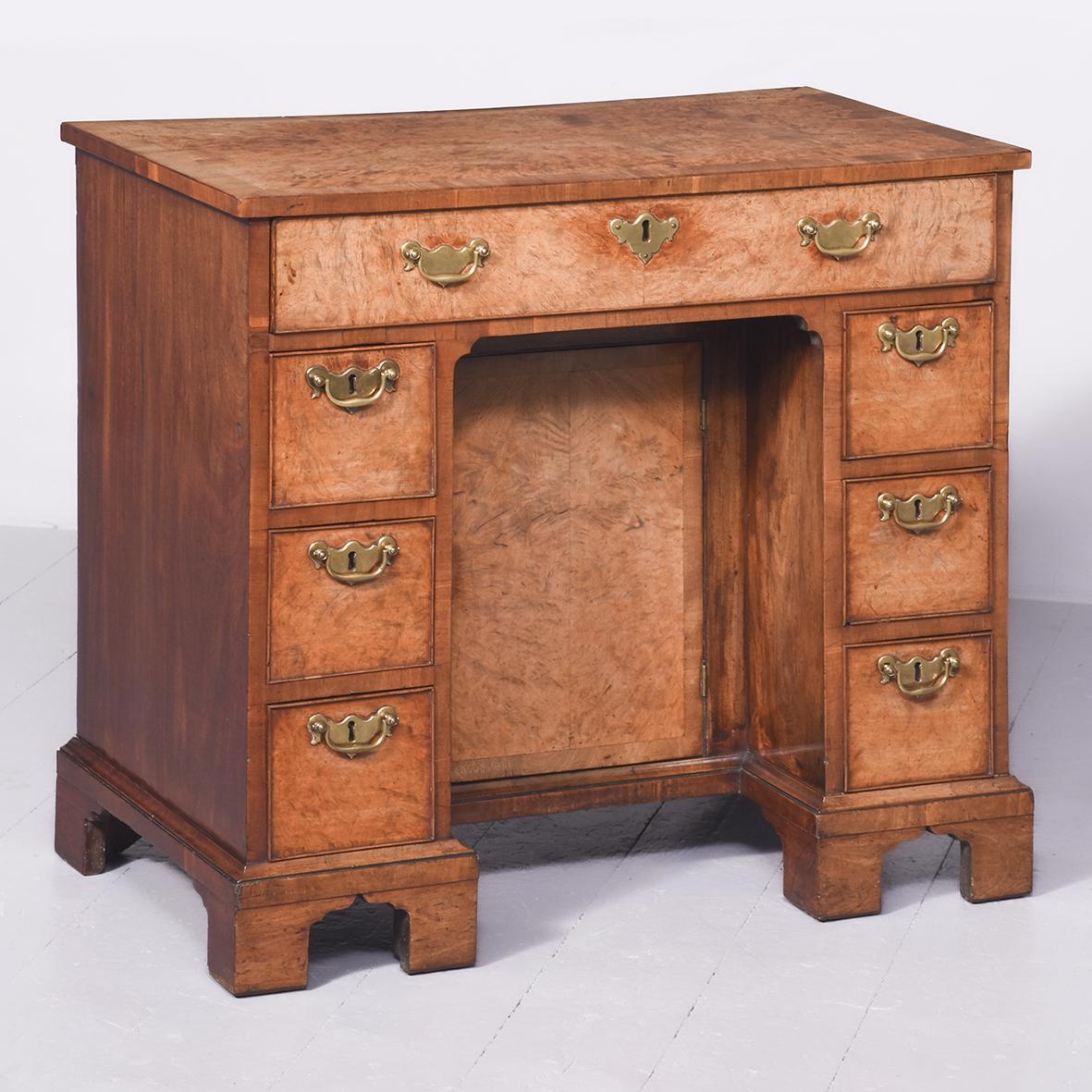 George II Style Kneehole Desk (1 of 8) George II Style Kneehole Desk (1 of 8)