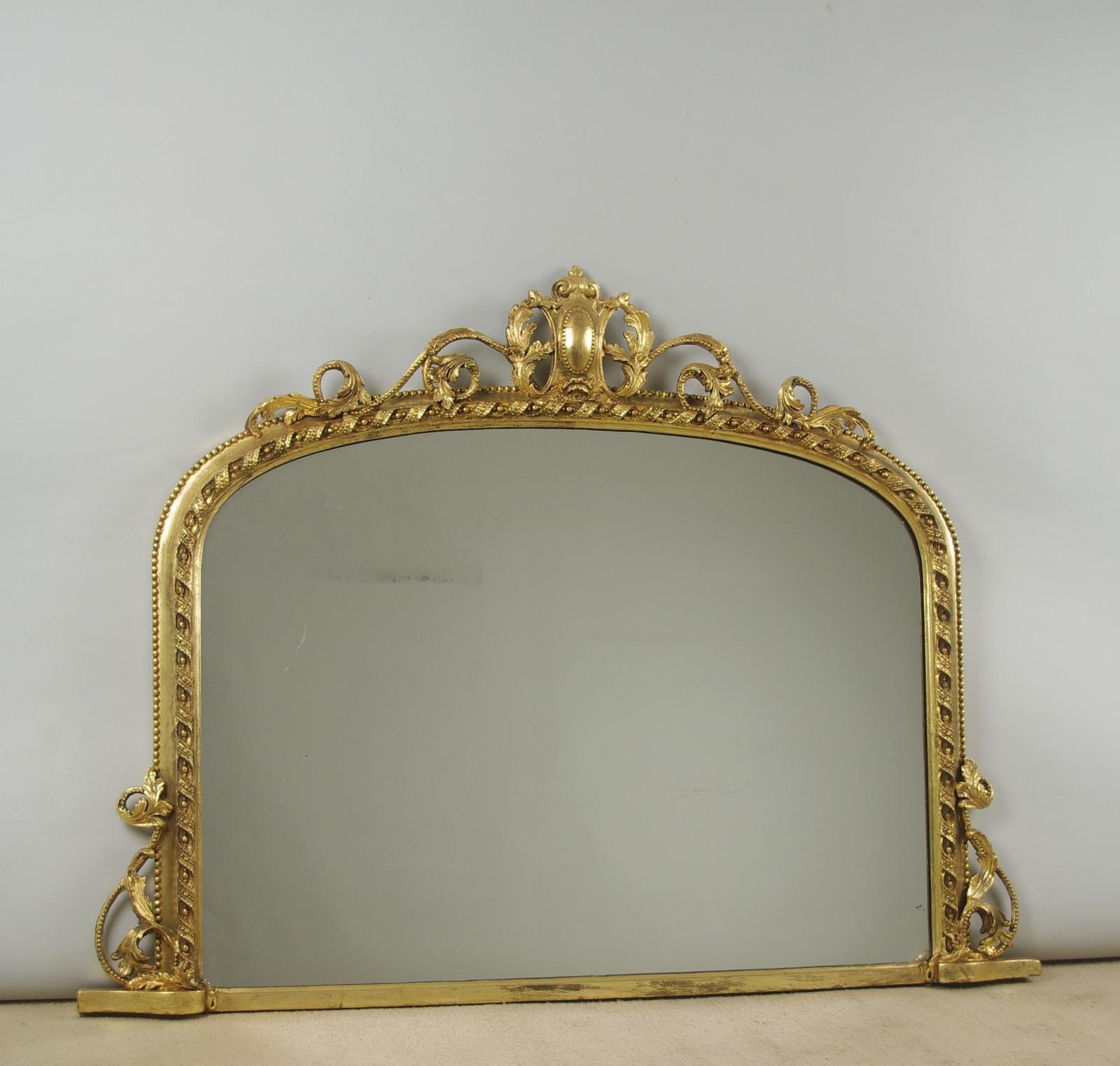 Victorian Gilt Arch Top Overmantle Mirror (1 of 10) Victorian Gilt Arch Top Overmantle Mirror (1 of 10)
