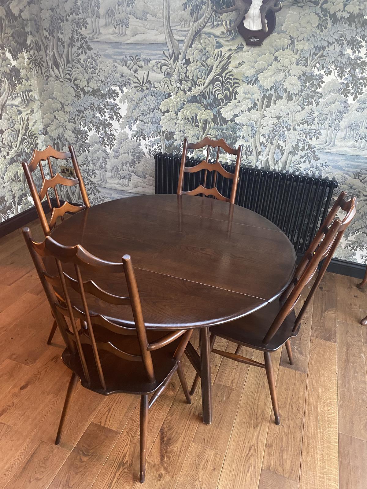 Ercol Dining Table & Chairs (1 of 13) Ercol Dining Table & Chairs (1 of 13)