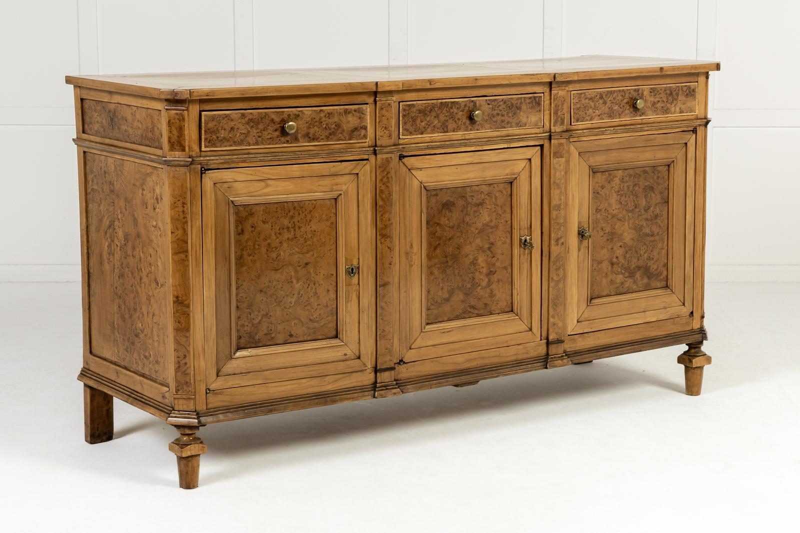 18th Century French Cherry and Elm Enfilade/sideboard (1 of 8) 18th Century French Cherry and Elm Enfilade/sideboard (1 of 8)