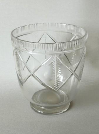 Handsome Victorian Cut Glass Tea Caddy Bowl (1 of 5)