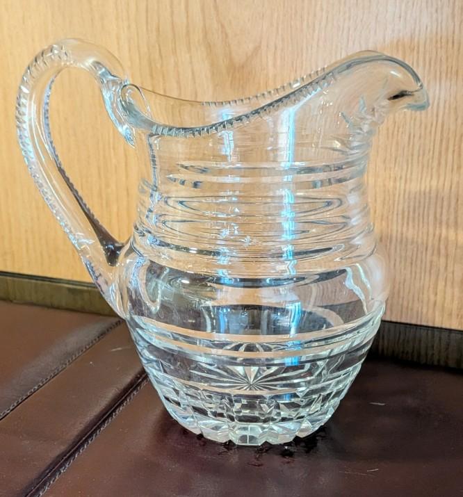 Victorian Style Cut Glass Water Jug (1 of 8) Victorian Style Cut Glass Water Jug (1 of 8)