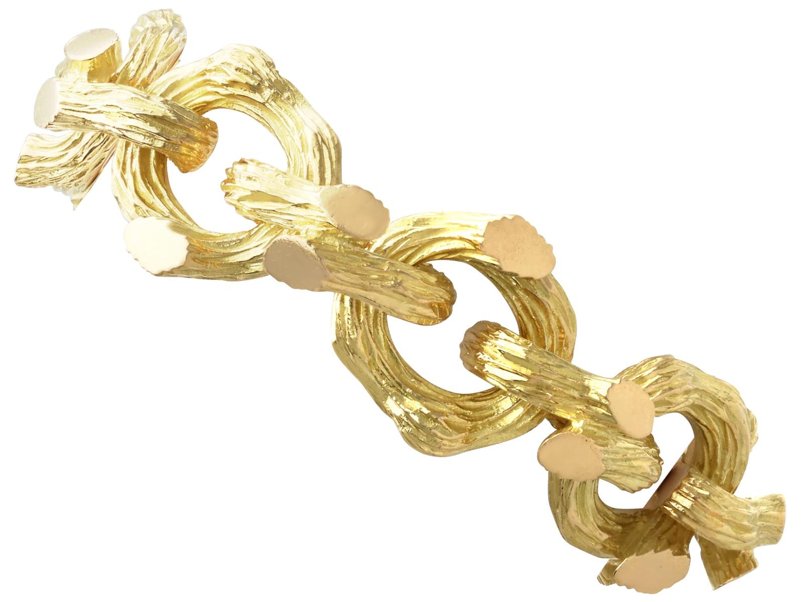 Vintage 18k Yellow Gold Boucheron Bracelet c.1970 (1 of 16)