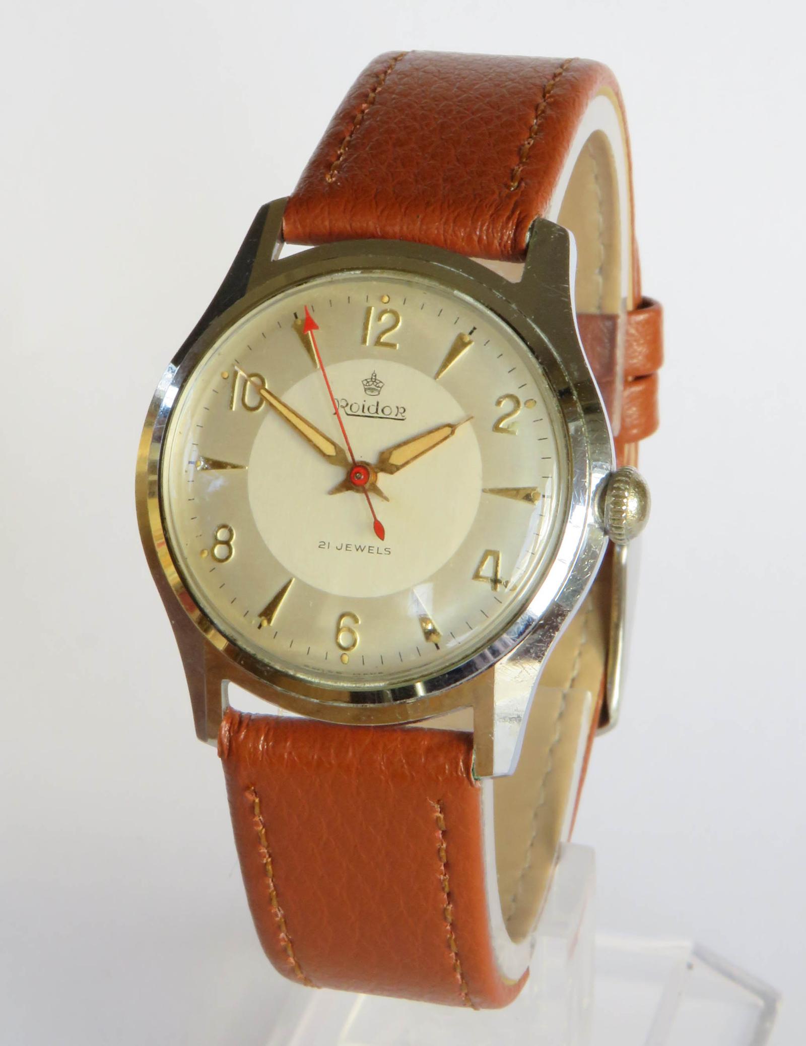 Watch : Gents 1960s Roidor Wrist Watch (1 of 5)
