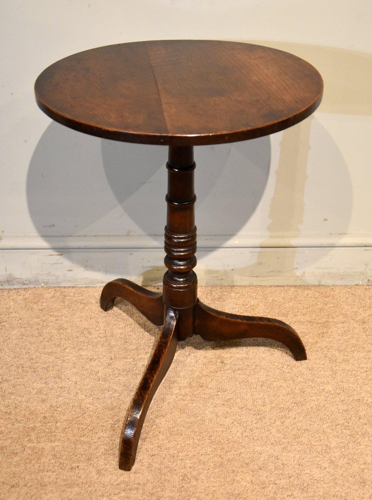 18th Century Oak Tripod Wine Table (1 of 6) 18th Century Oak Tripod Wine Table (1 of 6)