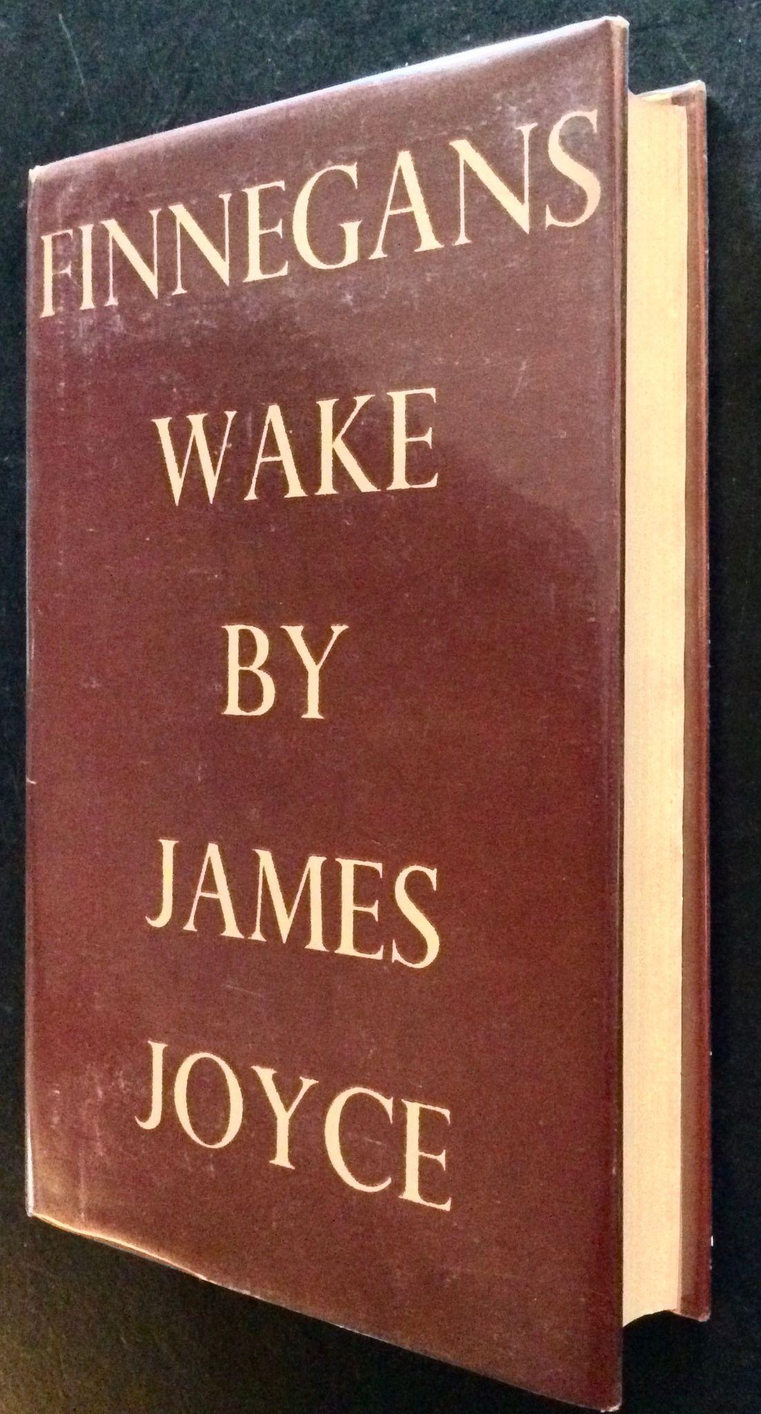 1950 James Joyce Novel Finnegans Wake + Original Dust Jacket Hardback (1 of 5) 1950 James Joyce Novel Finnegans Wake + Original Dust Jacket Hardback (1 of 5)