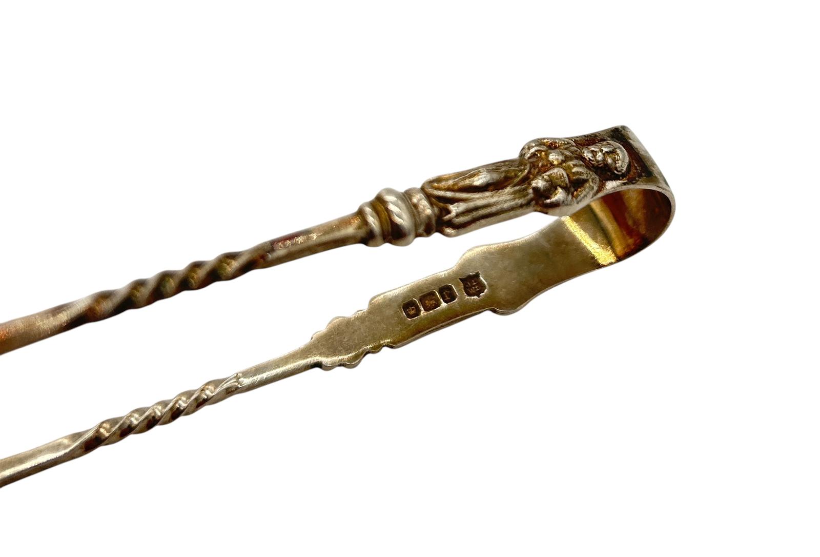 Vintage Silver Figural Sugar Tongs – ca 1985 (1 of 3) Vintage Silver Figural Sugar Tongs – ca 1985 (1 of 3)