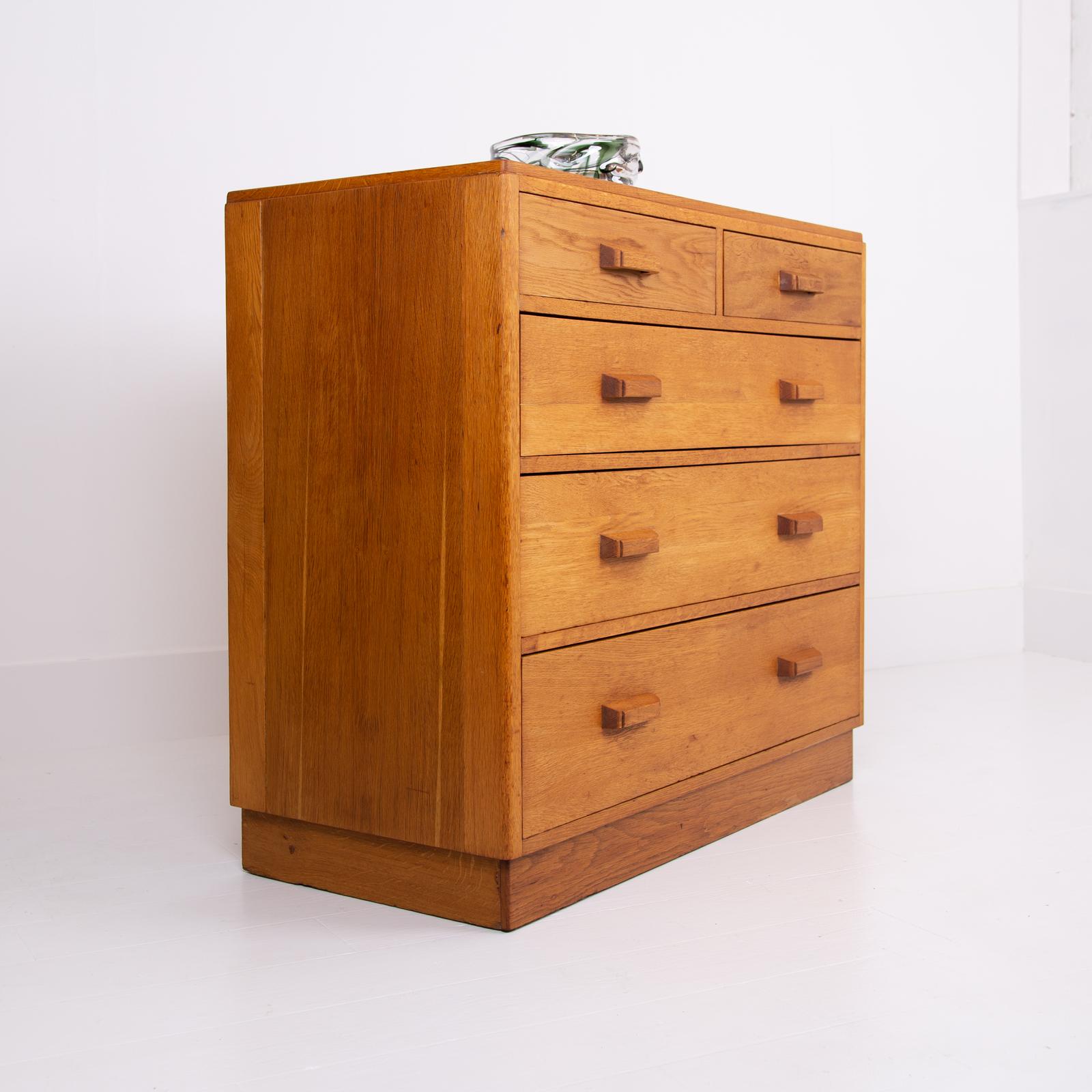 Good Vintage Air Ministry Oak Chest of Drawers 1953 (1 of 13) Good Vintage Air Ministry Oak Chest of Drawers 1953 (1 of 13)