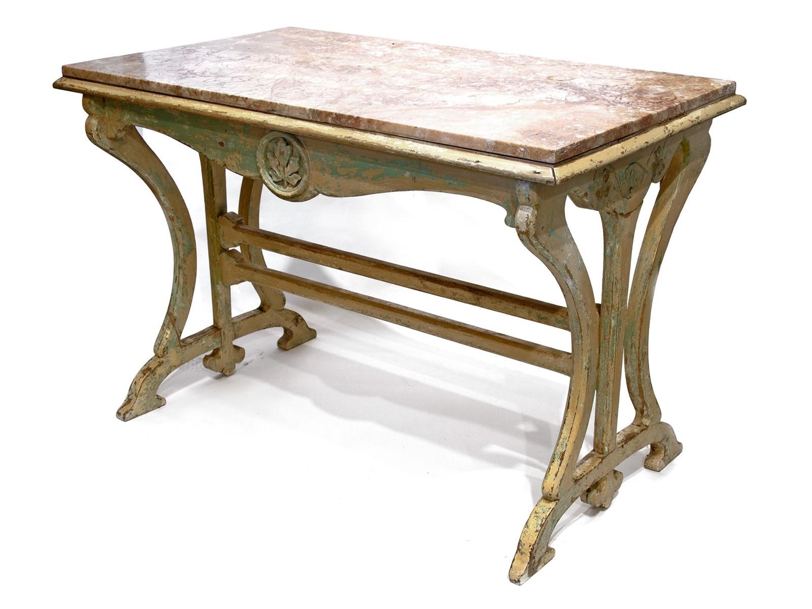 Rare 'Nougat' Table From A French Patisserie (1 of 8)