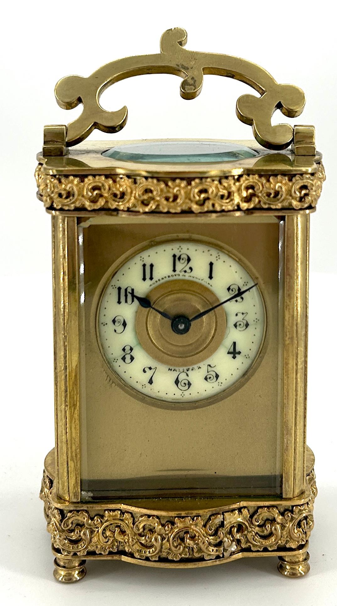Wonderful Antique Victorian Serpentine French 8-day Carriage Clock c.1880 (1 of 12) Wonderful Antique Victorian Serpentine French 8-day Carriage Clock c.1880 (1 of 12)